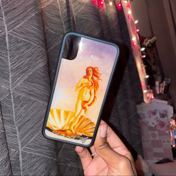 Venus Goddess Wildflower Case for iPhone X/XS - Picture 2 of 3